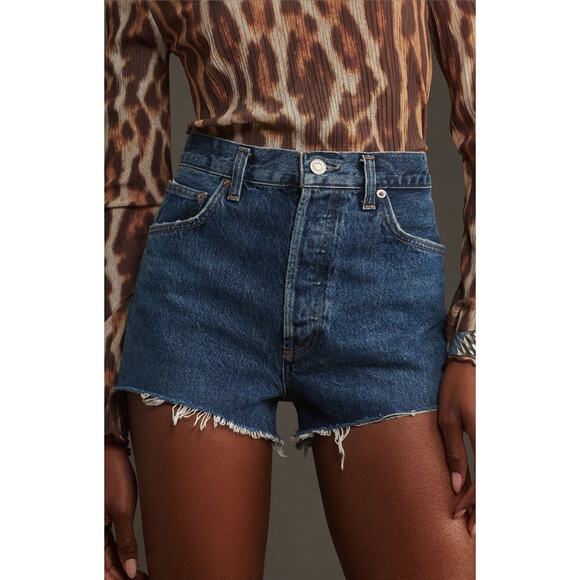 AGOLDE NWT Mila Vintage High Rise Shorts Size 29 - Picture 1 of 9